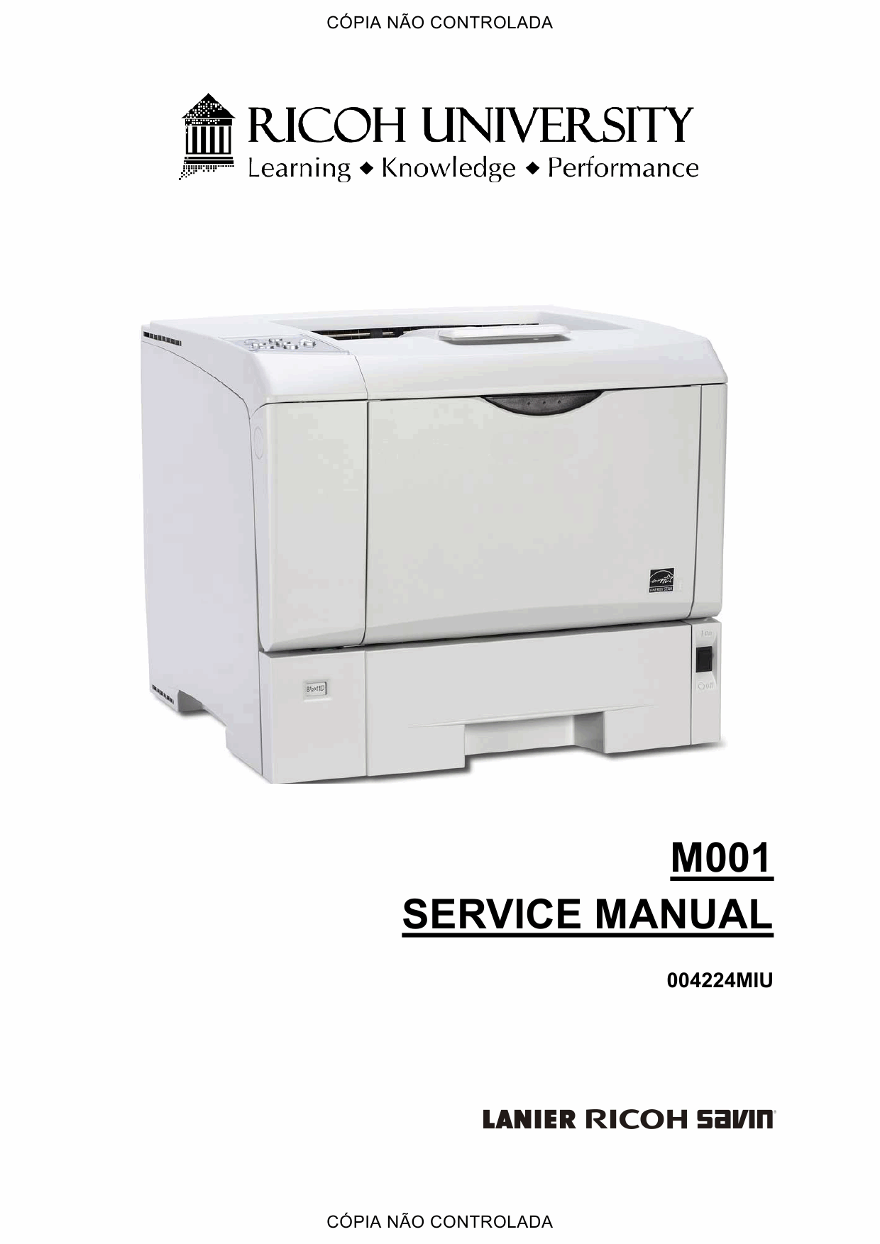 RICOH Aficio SP-4200N M001 Service Manual-1